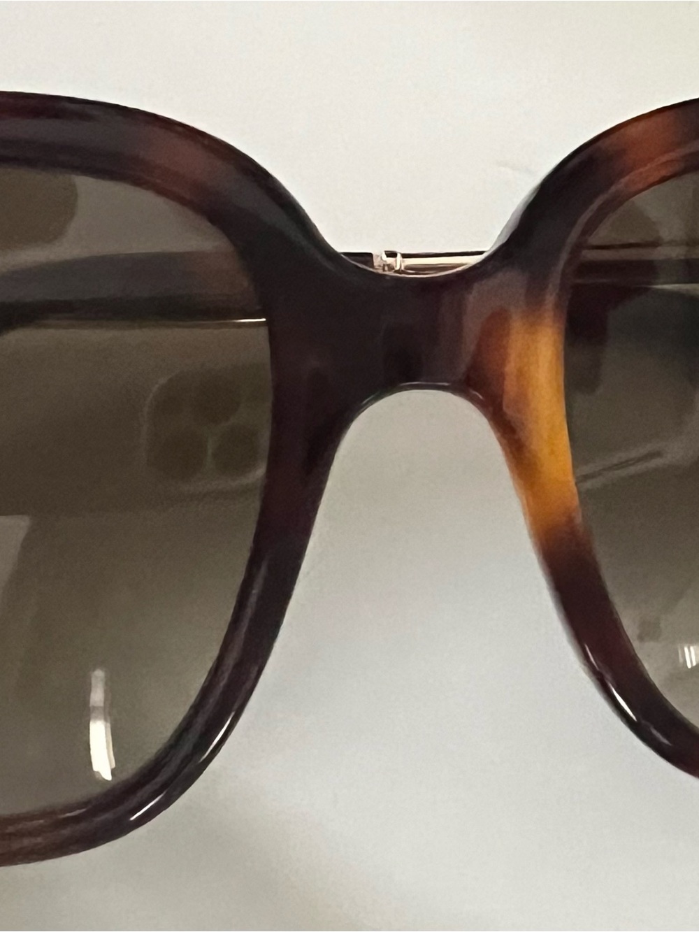 Chloe Tortoiseshell Oversized Sunglasses - Brown Gradient